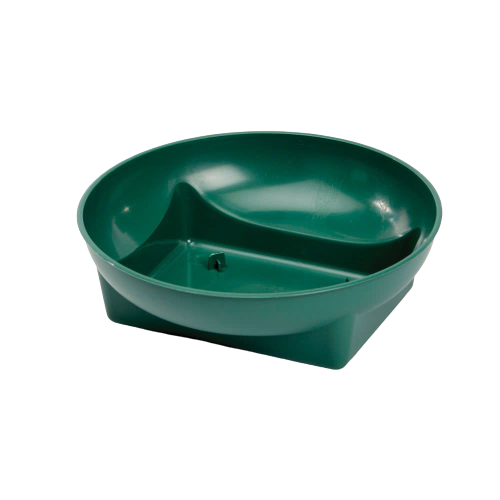 Large Square Round Dish Green x 10-0