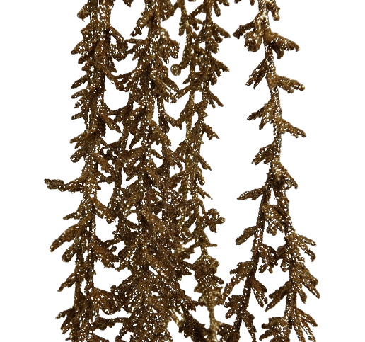 Asparagus W/Gold Glitter 80cm-25161