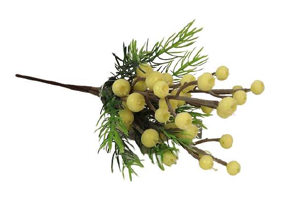 22cm Cream Berry Pick-0