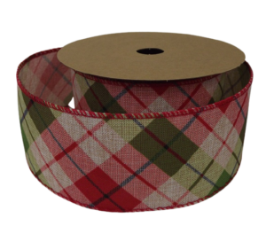 Cairngorms Tartan Ribbon 63mm x 10yds-0