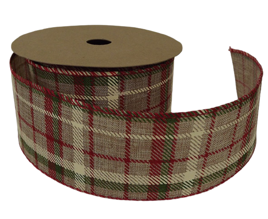 Highland Tartan Ribbon 63mm x 10yds-0