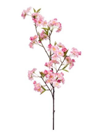 Apple Blossom Spray 95cm Pink-0