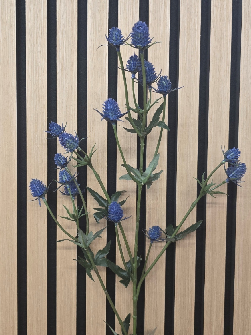 Thistle Spray Blue 81cm Blue