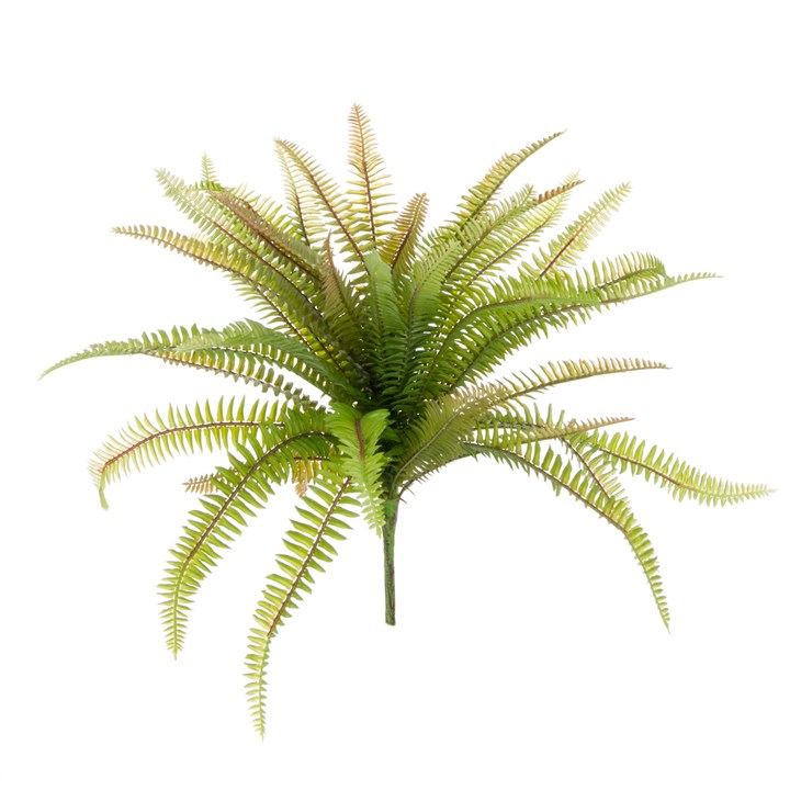 Artificial Fern Bush 40cm UV