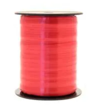 5mm x 500mtr Super Red Curling Ribbon-0