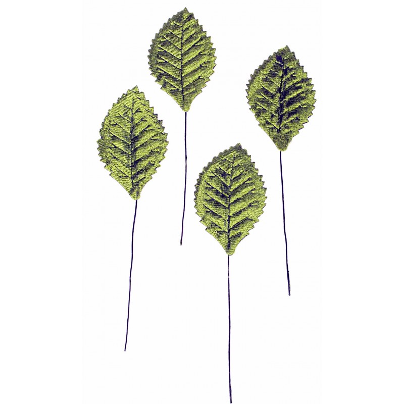 Corsage Leaves - Green (15cm Long x 100pcs per pk)-0