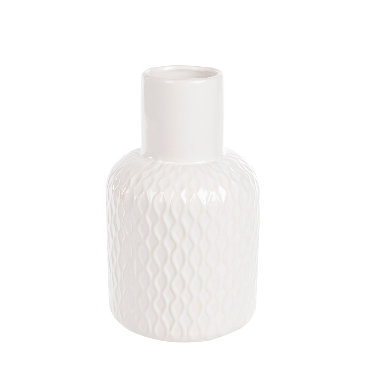 Geometric Ceramic Bottle -19cm-0