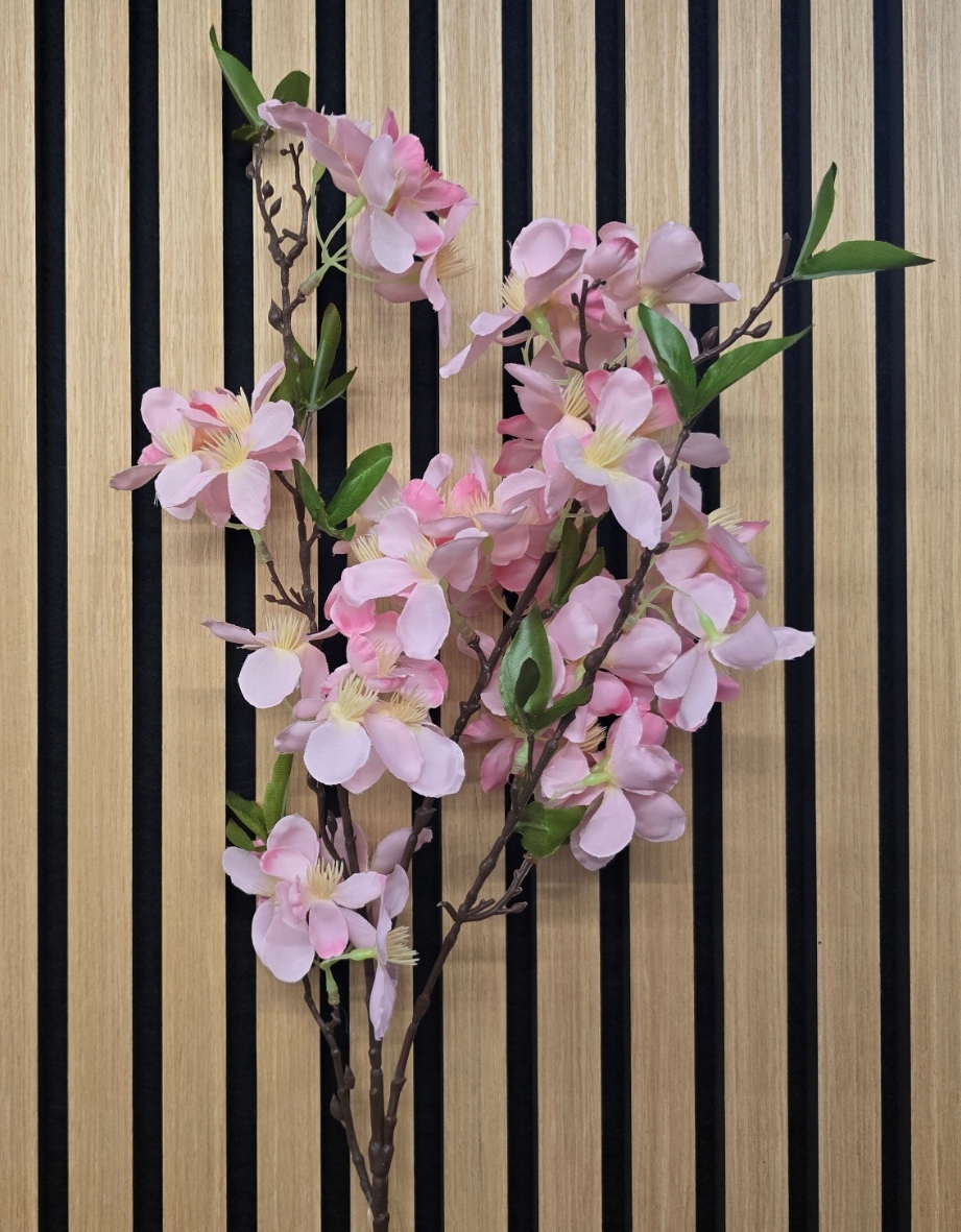 88cm Blossom Spray Pink