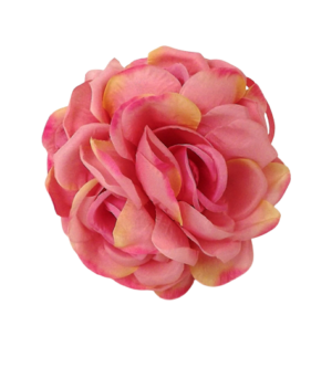 5" Rose Ball Hanger Pink-0