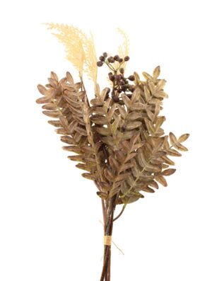 56cm Foliage and Berry Bundle Green-0