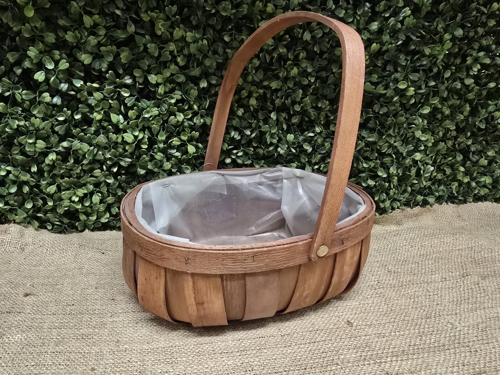 Trug Newent Dark Brown 28 x 21 x 10cm