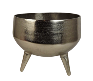 35cm Silver Foot Planter/Bowl-0
