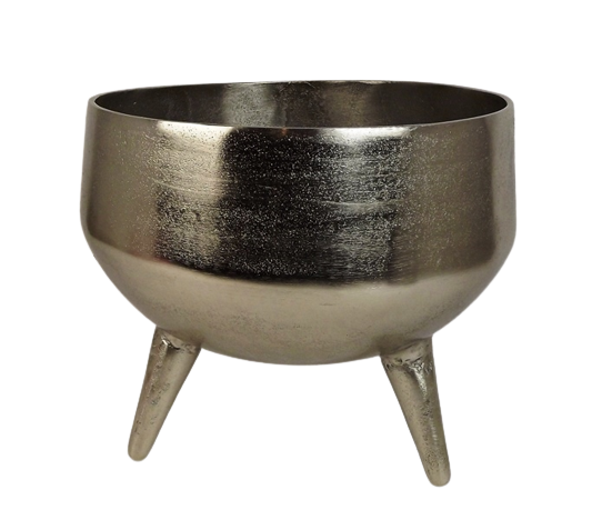 35cm Silver Foot Planter/Bowl-0