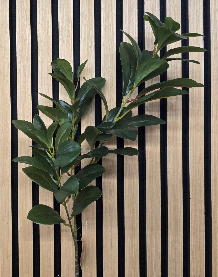 98cm Orange Tree Leaf Spray Green