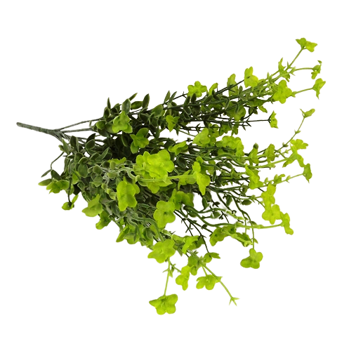 45cm Blossom Foliage Bouquet Green-0