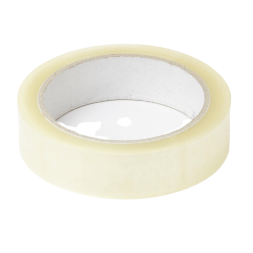 Clear Adhesive Tape 25mm x 6 Rolls-0
