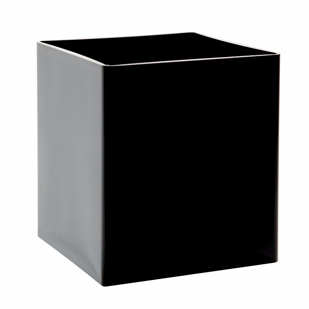 15x15cm Acrylic Design Cube - Black-0