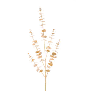 Metallic Eucalyptus Spray 90cm Gold-0