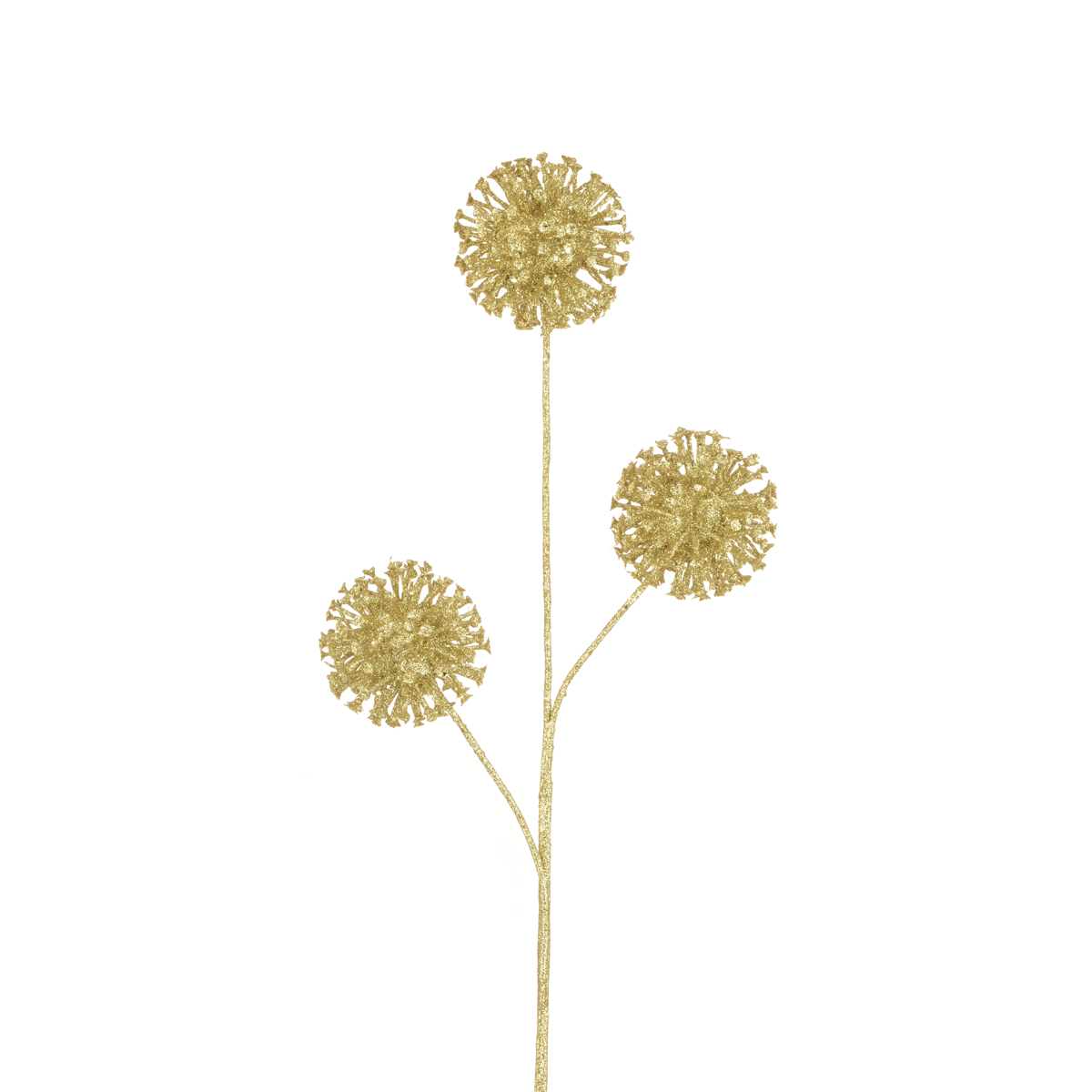 Sparkle Allium Spray 60cm Champagne-0