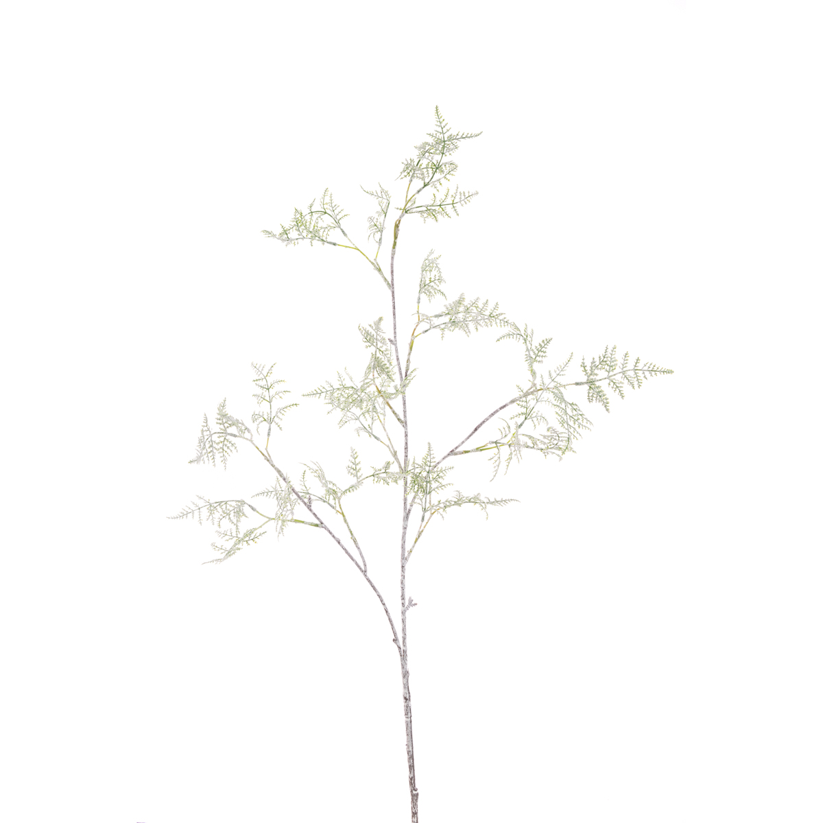 Sparkle Mini Fern Spray 89cm Green/Silver-0