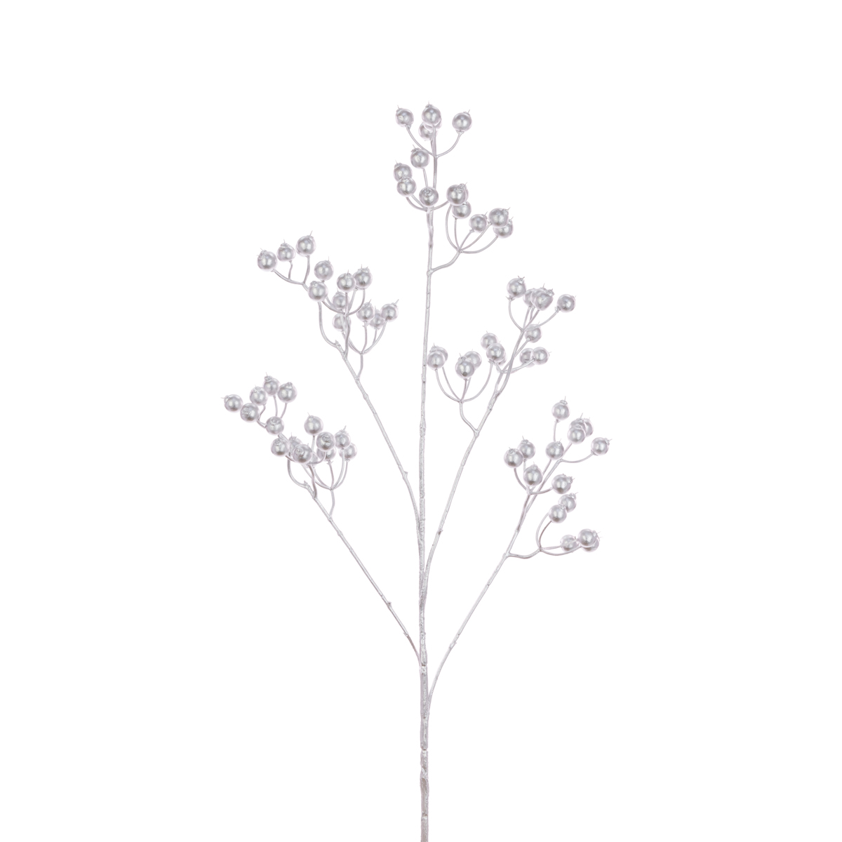Berry Spray 81cm Silver-0