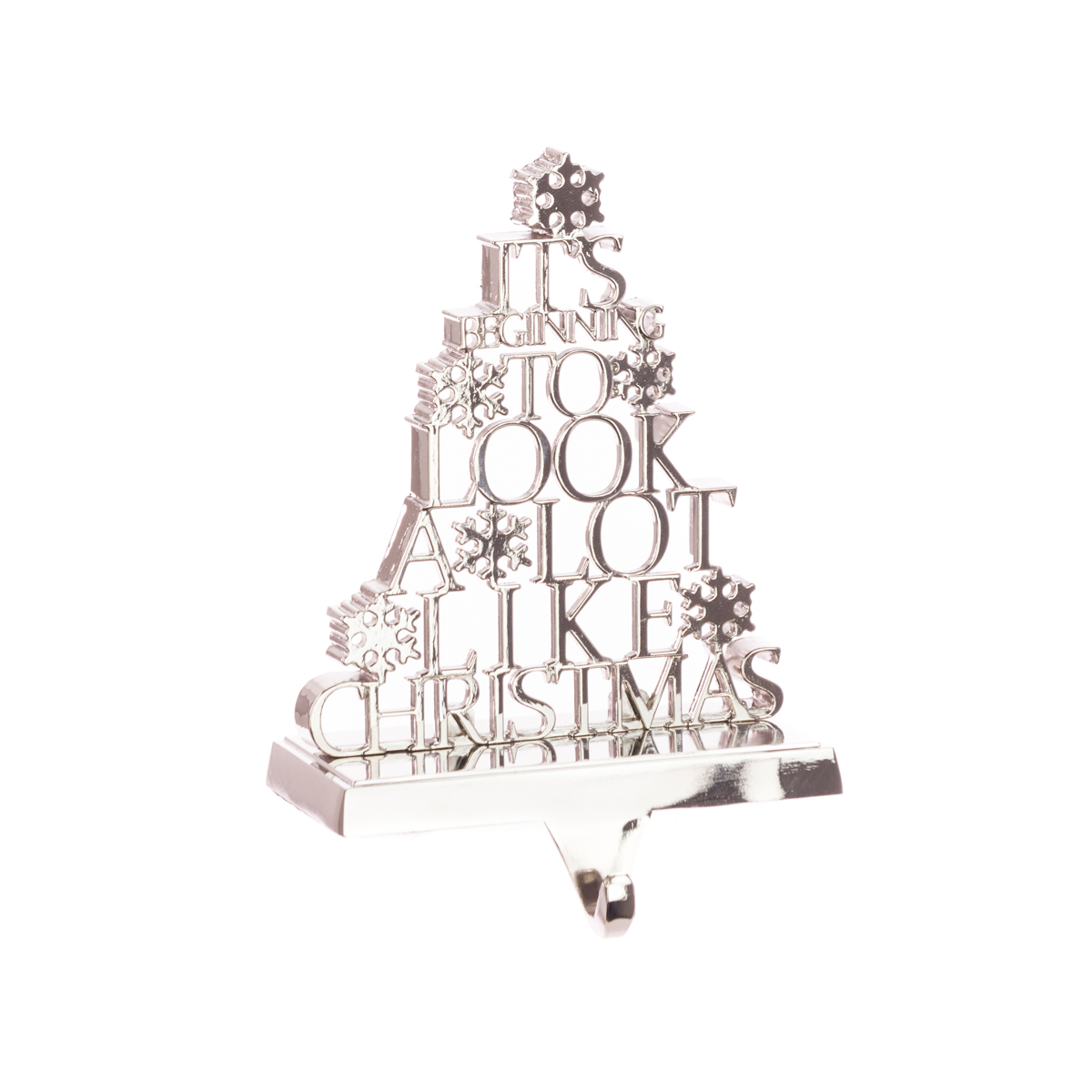 Xmas Tree Stocking Hanger 18cm-0