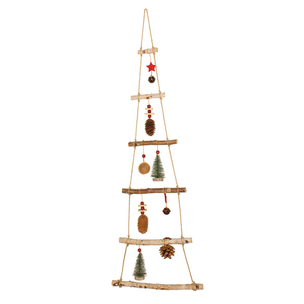 107cm Birch Wall Hanger Natural-0