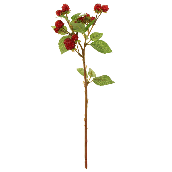 39cm Raspberry Spray Red-0