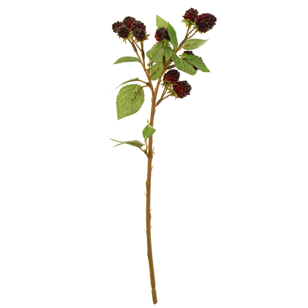 39cm Raspberry Spray Dark Red-0