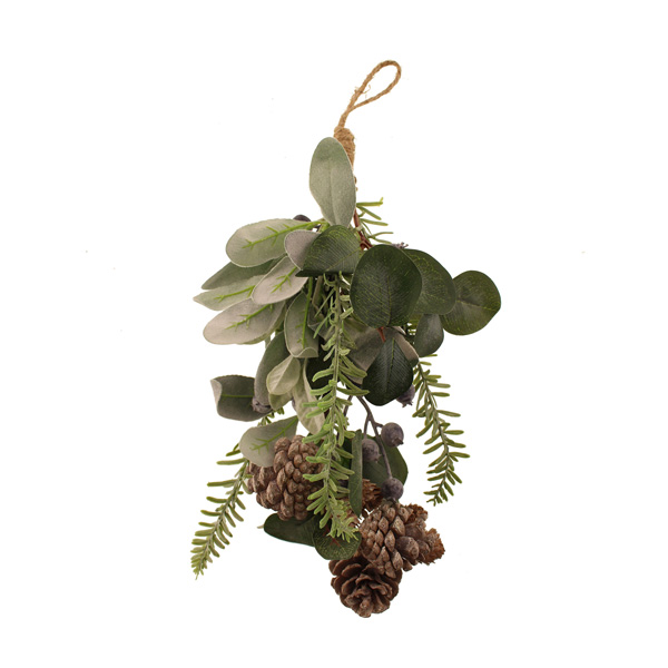 53cm Blueberry Hanging Décor with Piencones Green-0