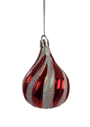 90mm Swirl Drop Decoration-0