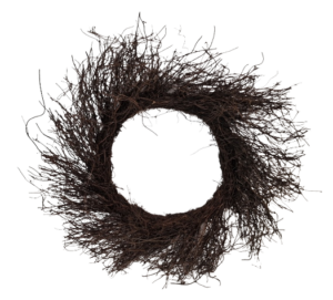 Twig Wreath Base (30cm Base Diameter)-0