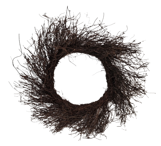 Twig Wreath Base (30cm Base Diameter)-0