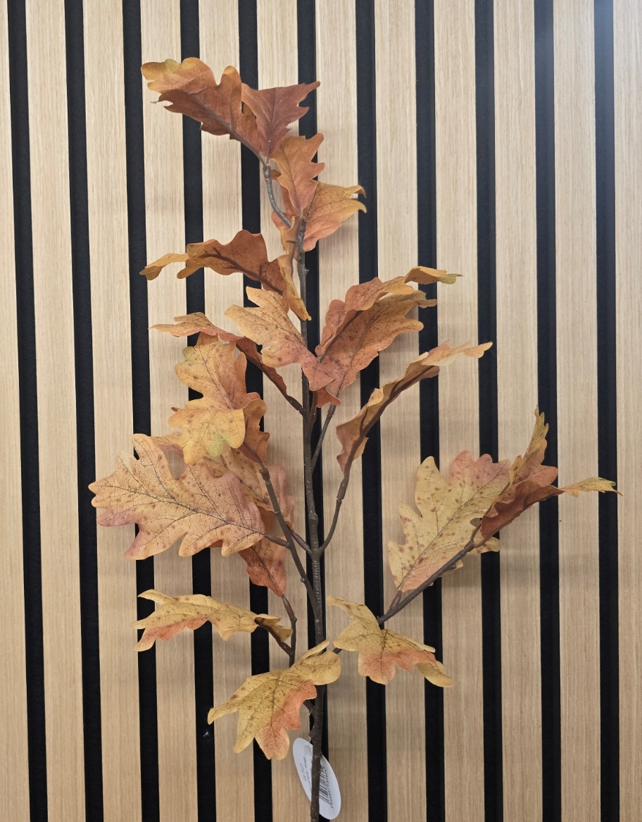 Oak Leaf Spray – Orange (73cm long)