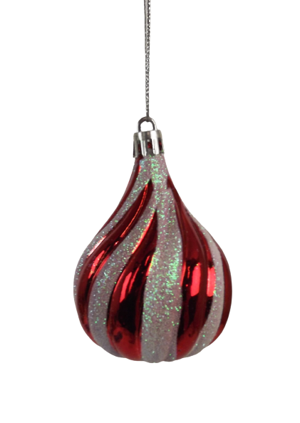 90mm Swirl Drop Decoration-0