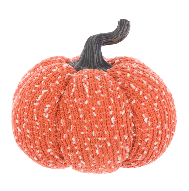 Knitted Pumpkin 21cm-0