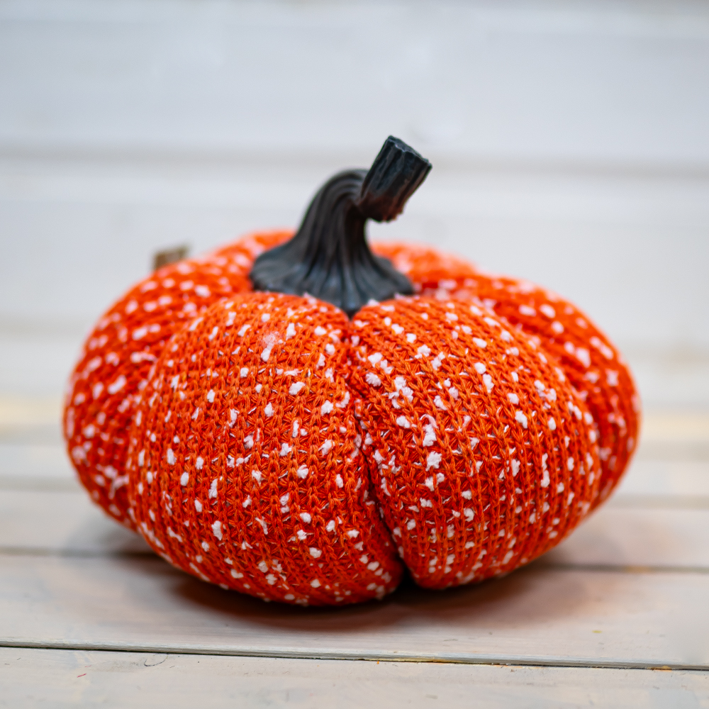 Knitted Pumpkin 21cm-25362