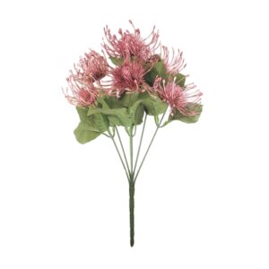 39cm Spider Chrysanthemum Bush Burgundy-0