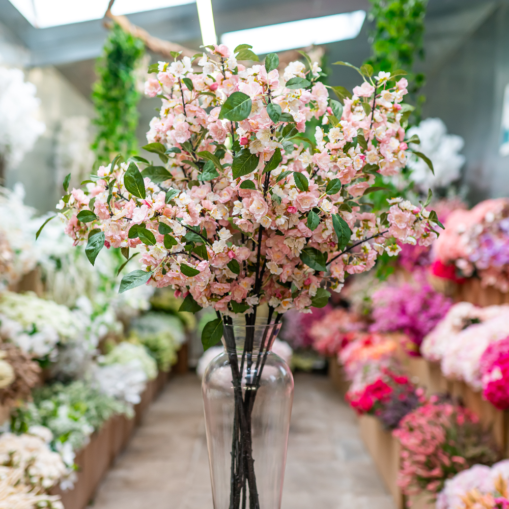 Cherry Blossom Branch 105cm Pink-24953