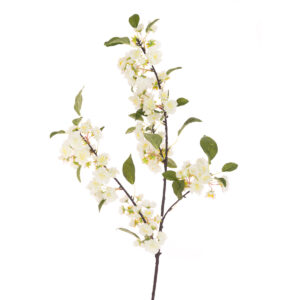 Cherry Blossom Branch 105cm White-0