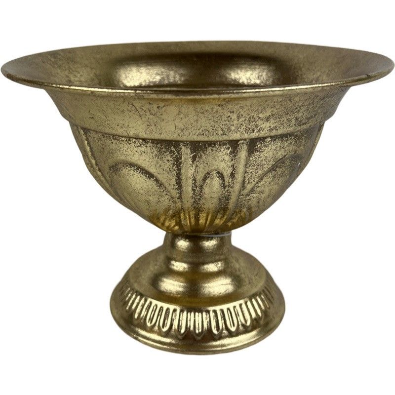 Sandringham Gold Footed Bowl 20.5 x 15.5cm-0