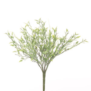 Artificial Mini Leaf Bush 30cm UV