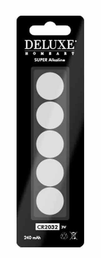 DeluxeHomeart Batteries CR2032-0
