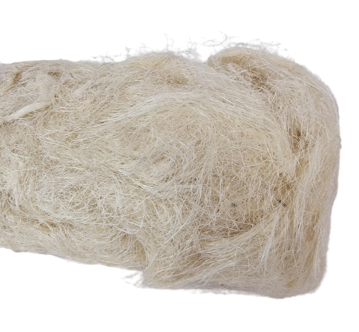 Sisal Bag 1/2kg Natural White-25641