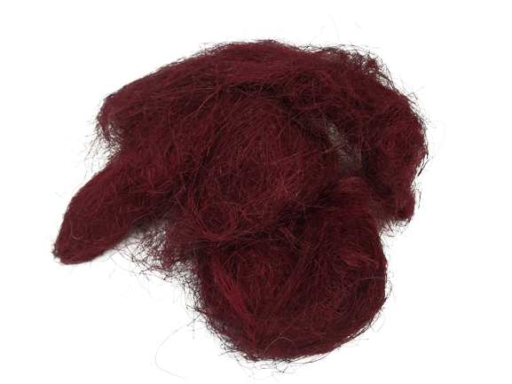 Sisal Bag 1/4 kg Burgundy-0