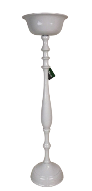 80cm Pedestal White-0
