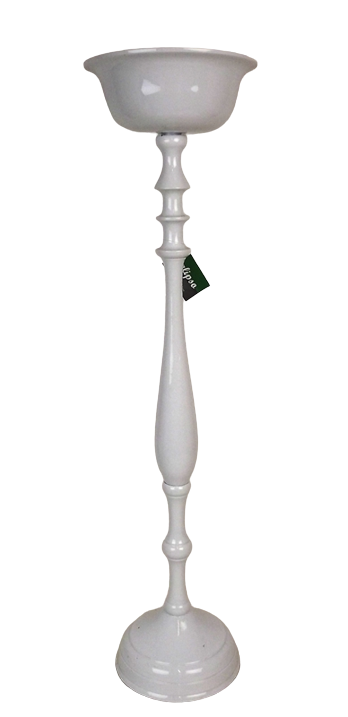 80cm Pedestal White-0