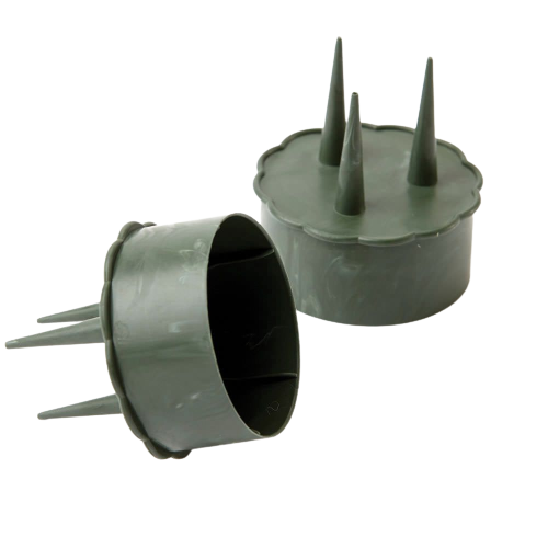 2 Inch Candle Holder - Green x 10 (SM001)-0