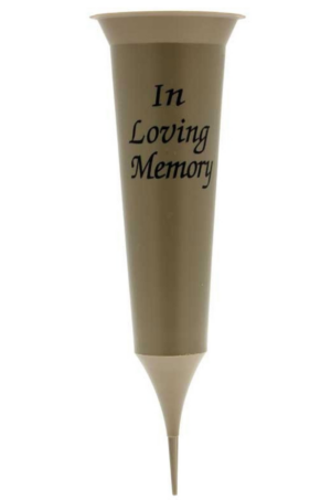 Gold Pack of 5 ILM Vase Plastic-0