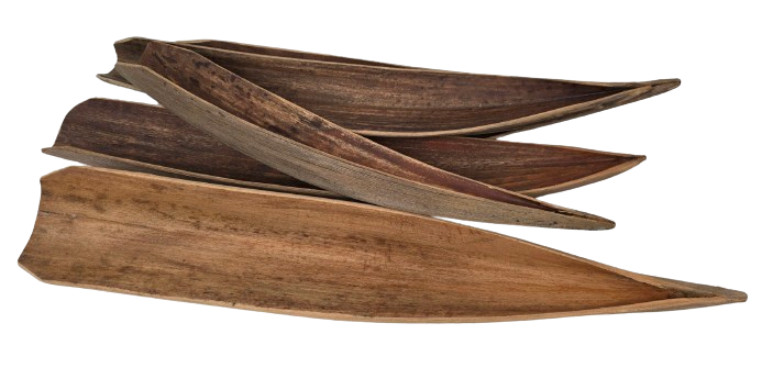 Coco Boats Large Natural x 5-26318
